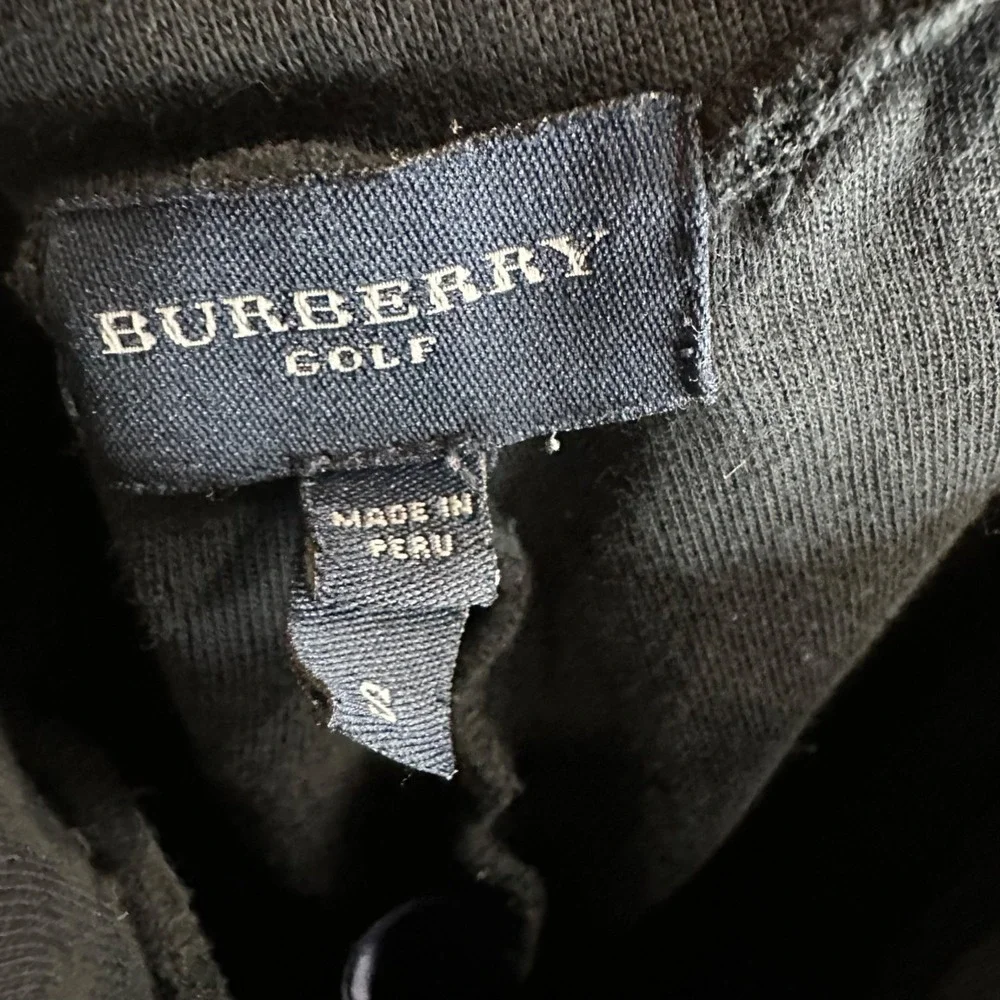 Burberry Sport Black Straight Leg Mens Sweatpants Size Small